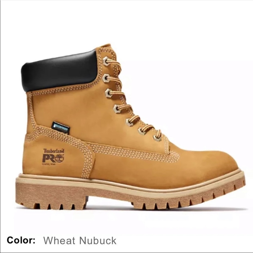 SOLD** TIMBERLAND PRO STEEL TOE BOOTS 6" INSULATED
